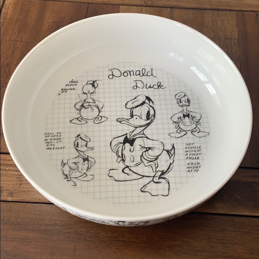 Disney Donald Duck sketchbook bowl
